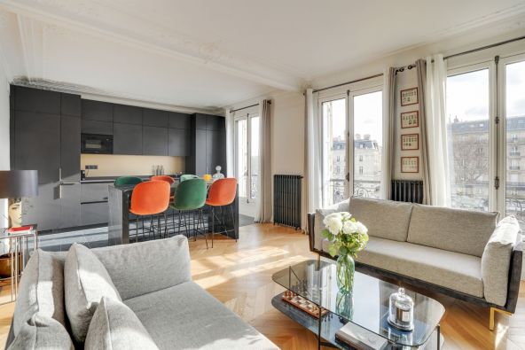 Sale Luxury apartment Paris 17 3&nbsp;Rooms 76&nbsp;m²