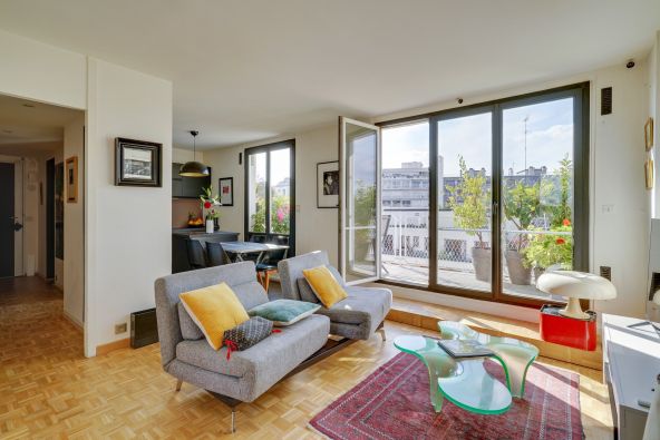 Vente Appartement de luxe Paris 19 2&nbsp;Pièces 55&nbsp;m²