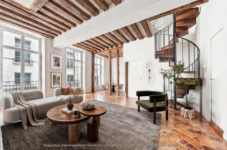 appartement de luxe 3 Pièces en vente sur PARIS (75003)