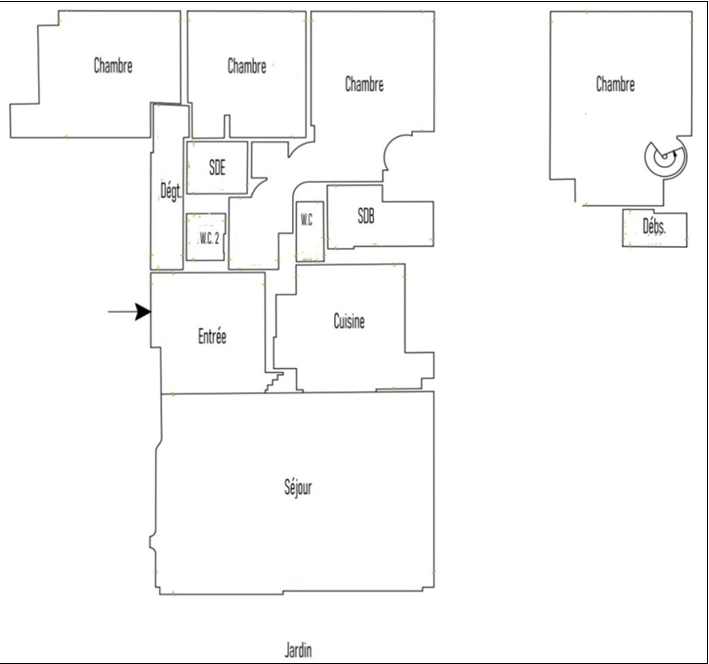 luxury apartment 5 Rooms for sale on PARIS (75016)