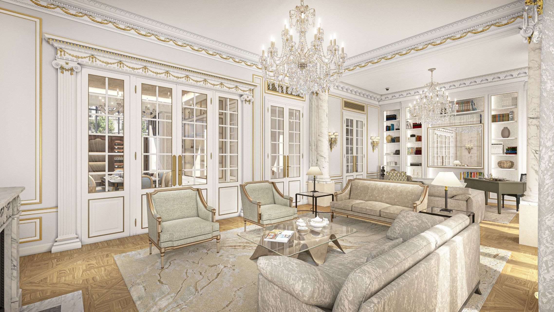 mansion (hôtel particulier) 11 Rooms for sale on PARIS (75116)