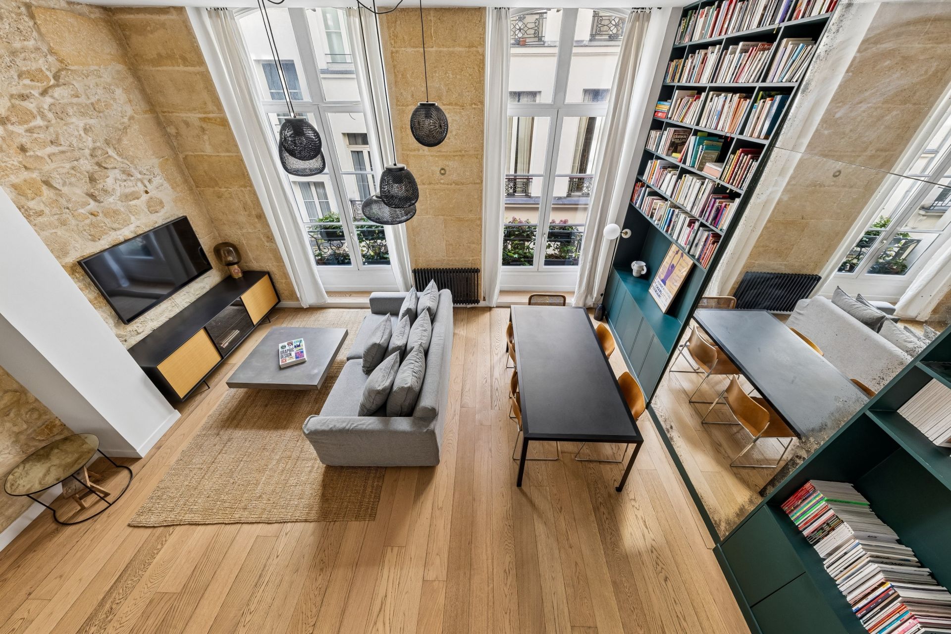 luxury apartment 3 Rooms for sale on PARIS (75002)