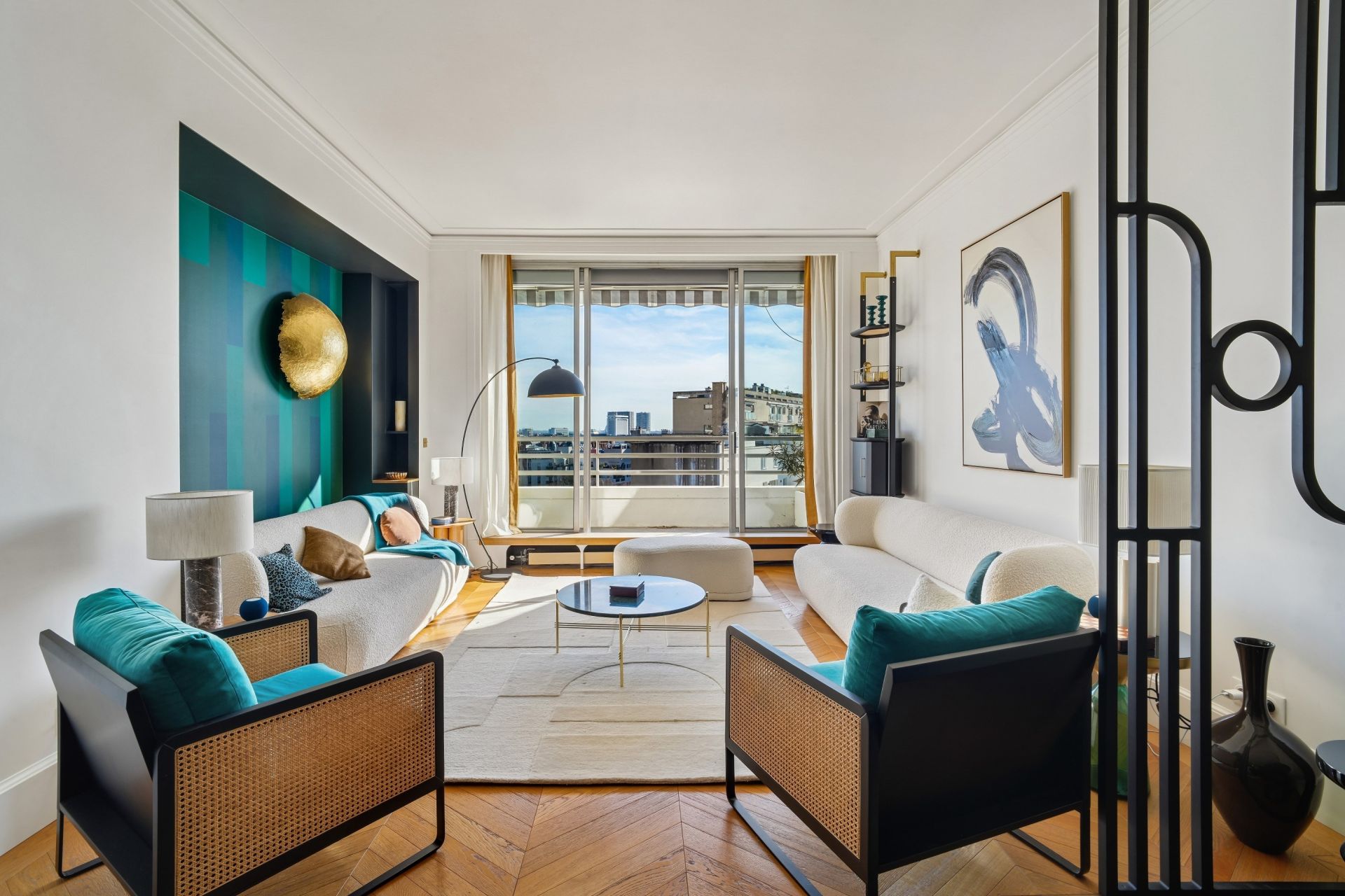 luxury apartment 6 Rooms for sale on PARIS (75016)