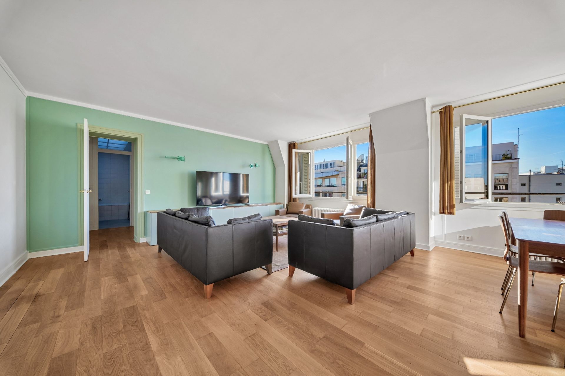 luxury apartment 3 Rooms for rent on PARIS (75017)