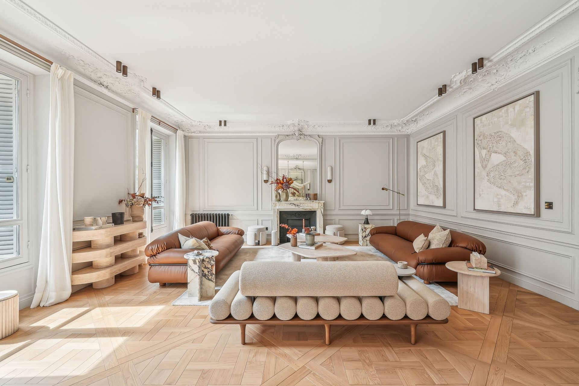 luxury apartment 6 Rooms for sale on PARIS (75016)