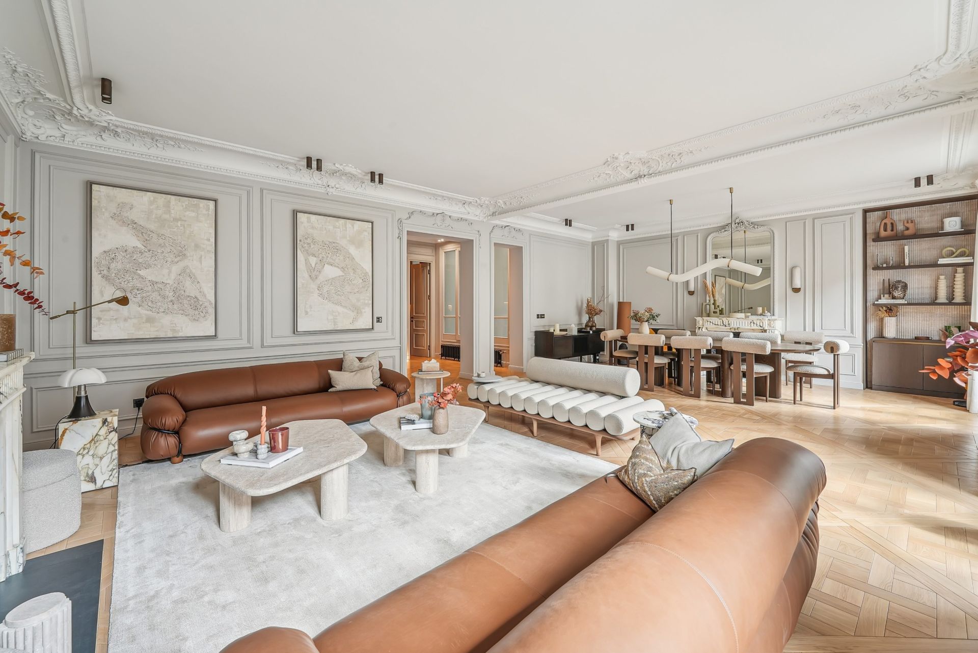 luxury apartment 6 Rooms for sale on PARIS (75016)