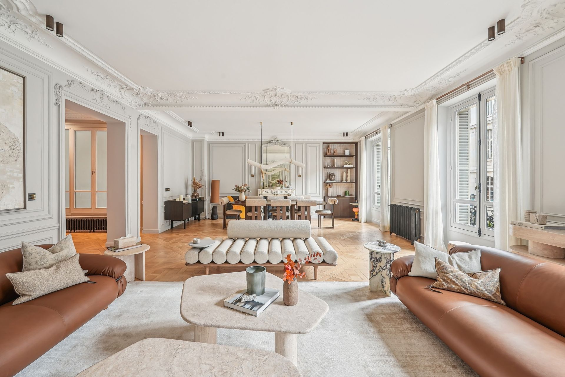 luxury apartment 6 Rooms for sale on PARIS (75016)