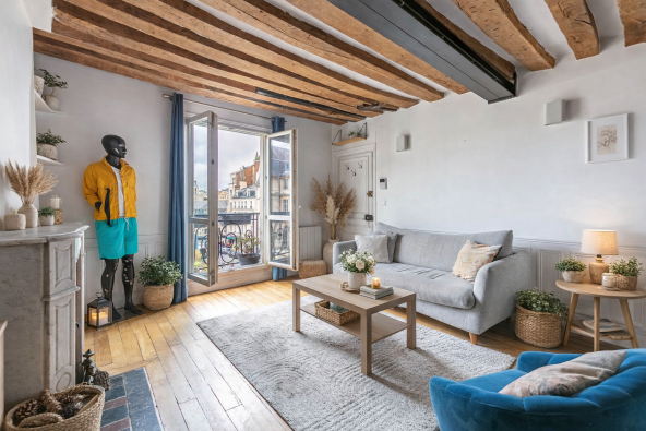 Vente Appartement de luxe Paris 3 2&nbsp;Pièces 38.41&nbsp;m²