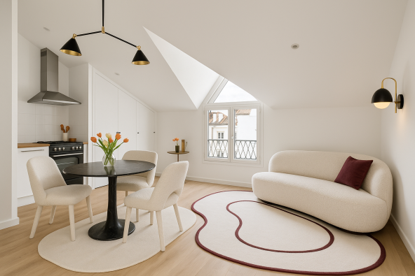 Vente Appartement de luxe Puteaux 1&nbsp;pièce 26&nbsp;m²