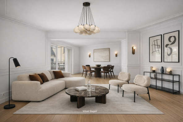 Vente Appartement de luxe Paris 16 4&nbsp;Pièces 90&nbsp;m²