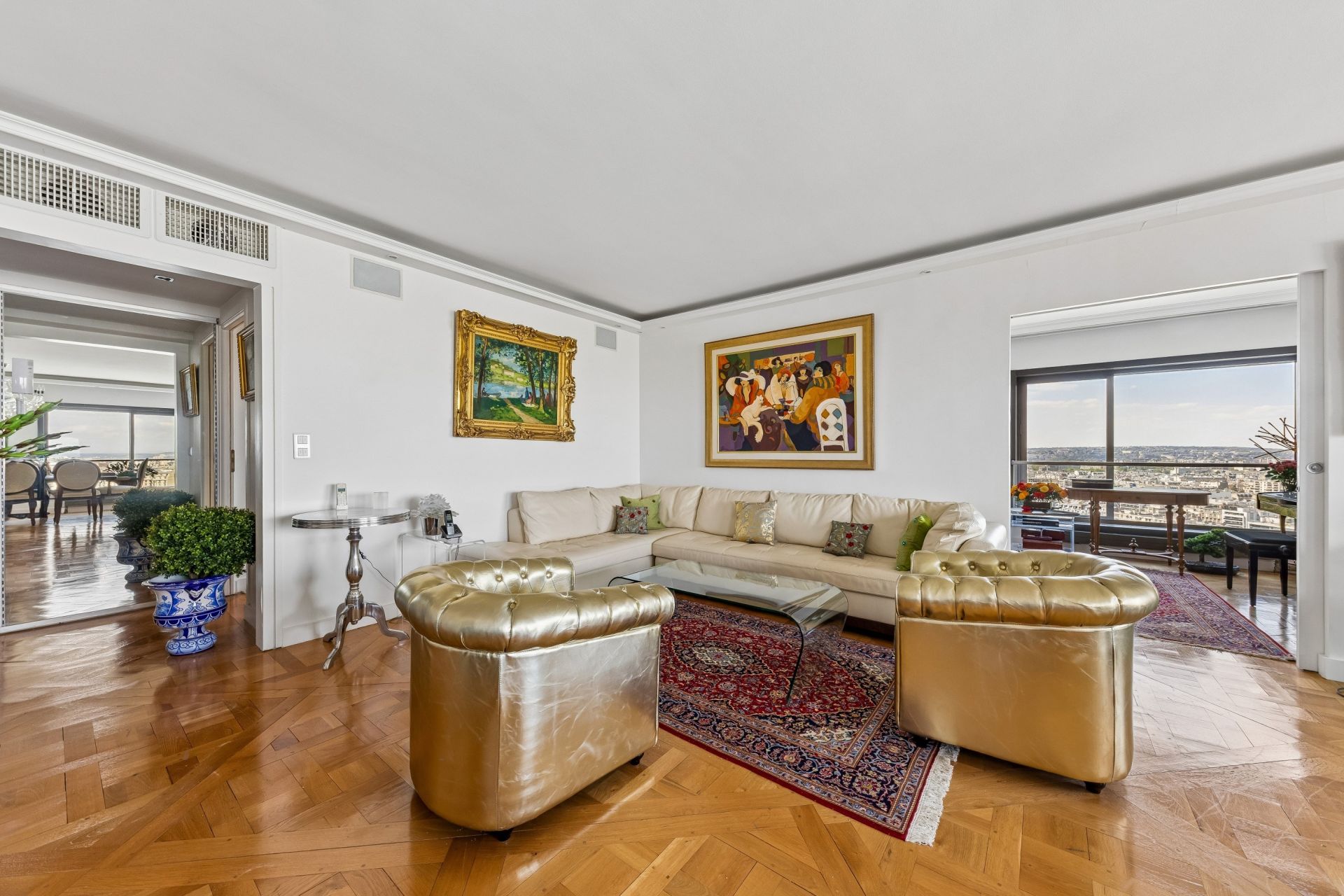 luxury apartment 4 Rooms for sale on PARIS (75015)