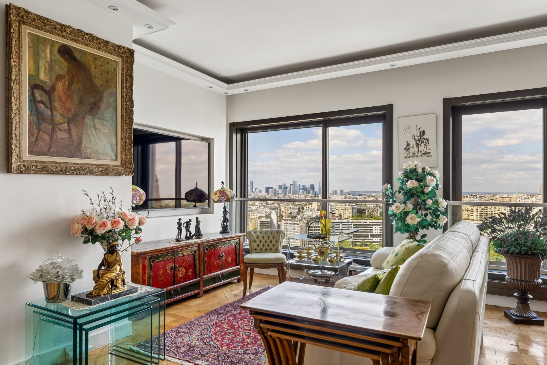 luxury apartment 4 Rooms for sale on PARIS (75015)