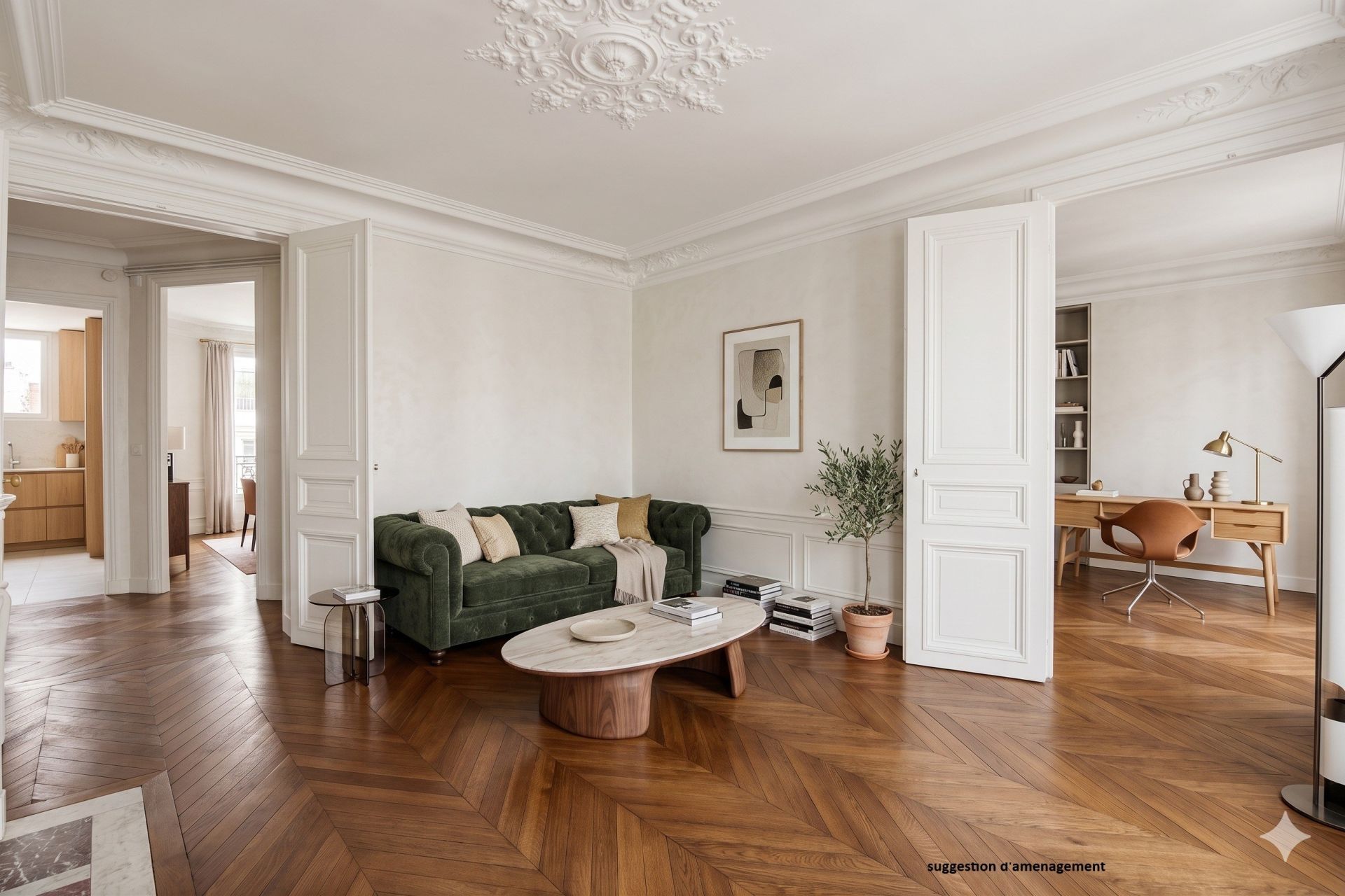 luxury apartment 4 Rooms for sale on PARIS (75006)