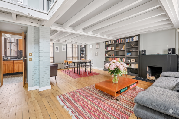 Vente Duplex de luxe Paris 2 4&nbsp;Pièces 123.12&nbsp;m²