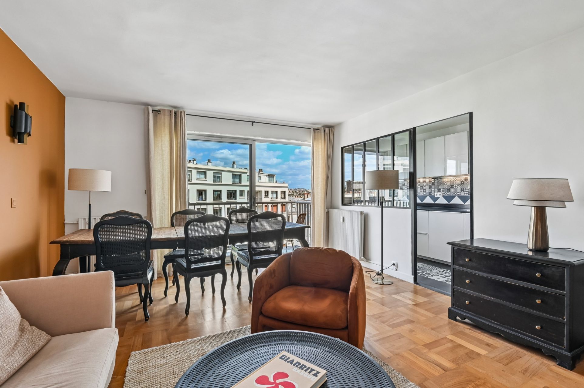 luxury apartment 3 Rooms for sale on PARIS (75016)