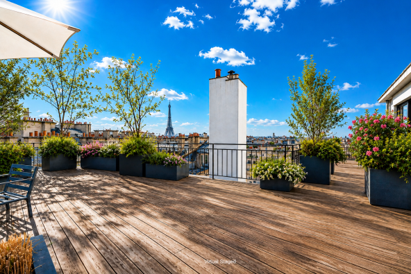 Vente Duplex de luxe Paris 16 5&nbsp;Pièces 136.95&nbsp;m²