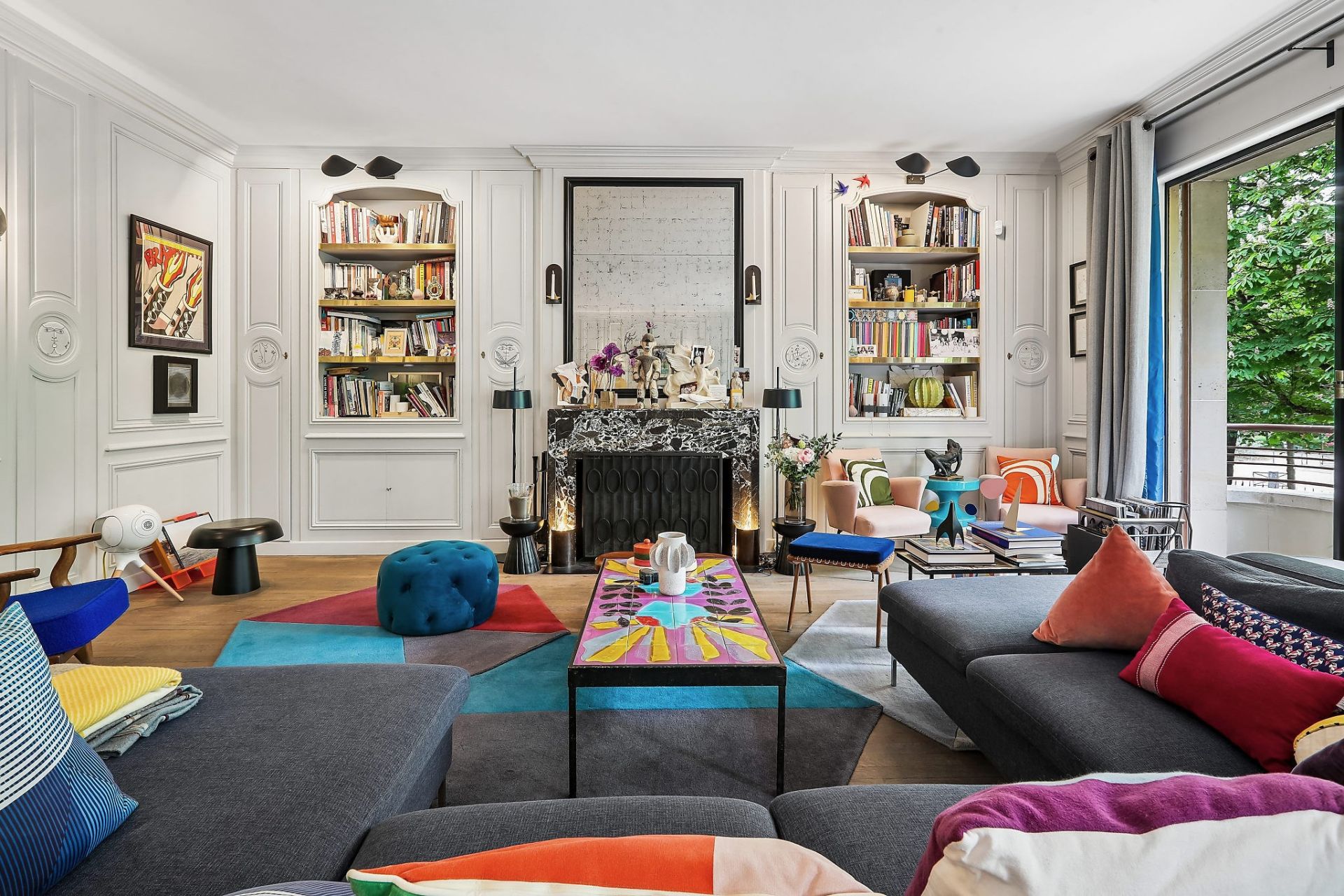 luxury apartment 6 Rooms for sale on PARIS (75016)
