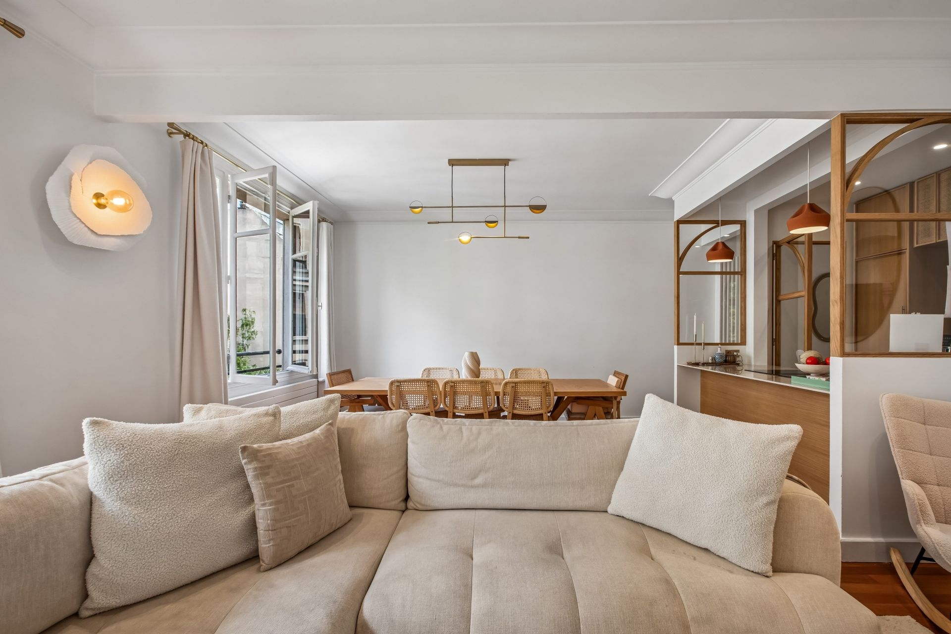 luxury apartment 3 Rooms for sale on PARIS (75016)