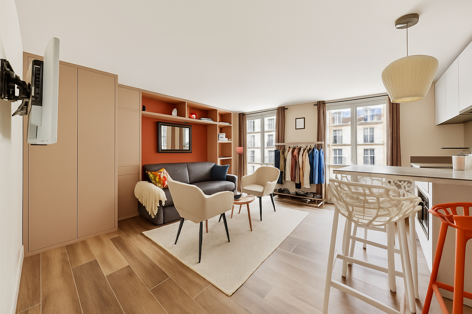luxury apartment 2 Rooms for sale on PARIS (75001)