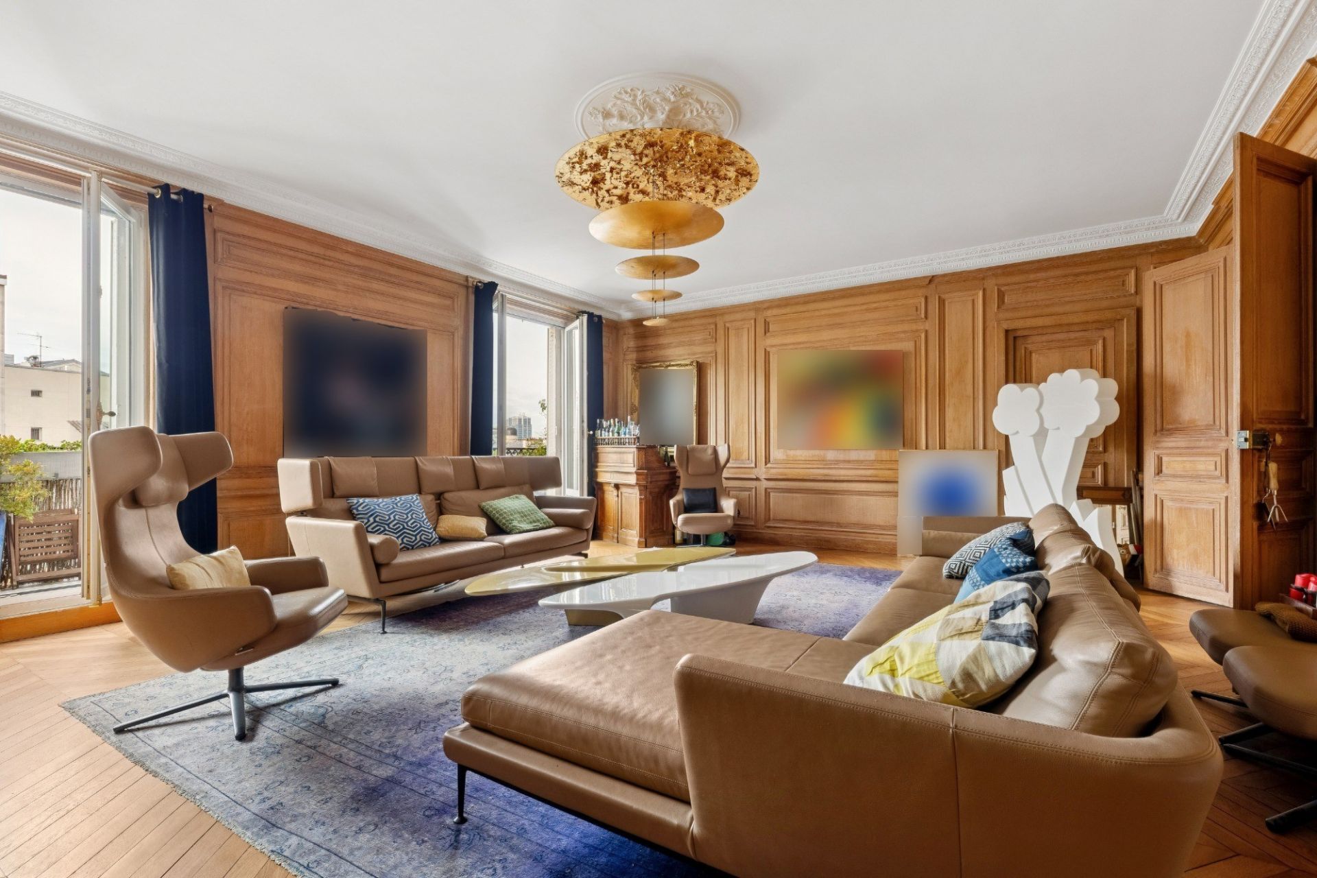 luxury apartment 8 Rooms for sale on PARIS (75017)
