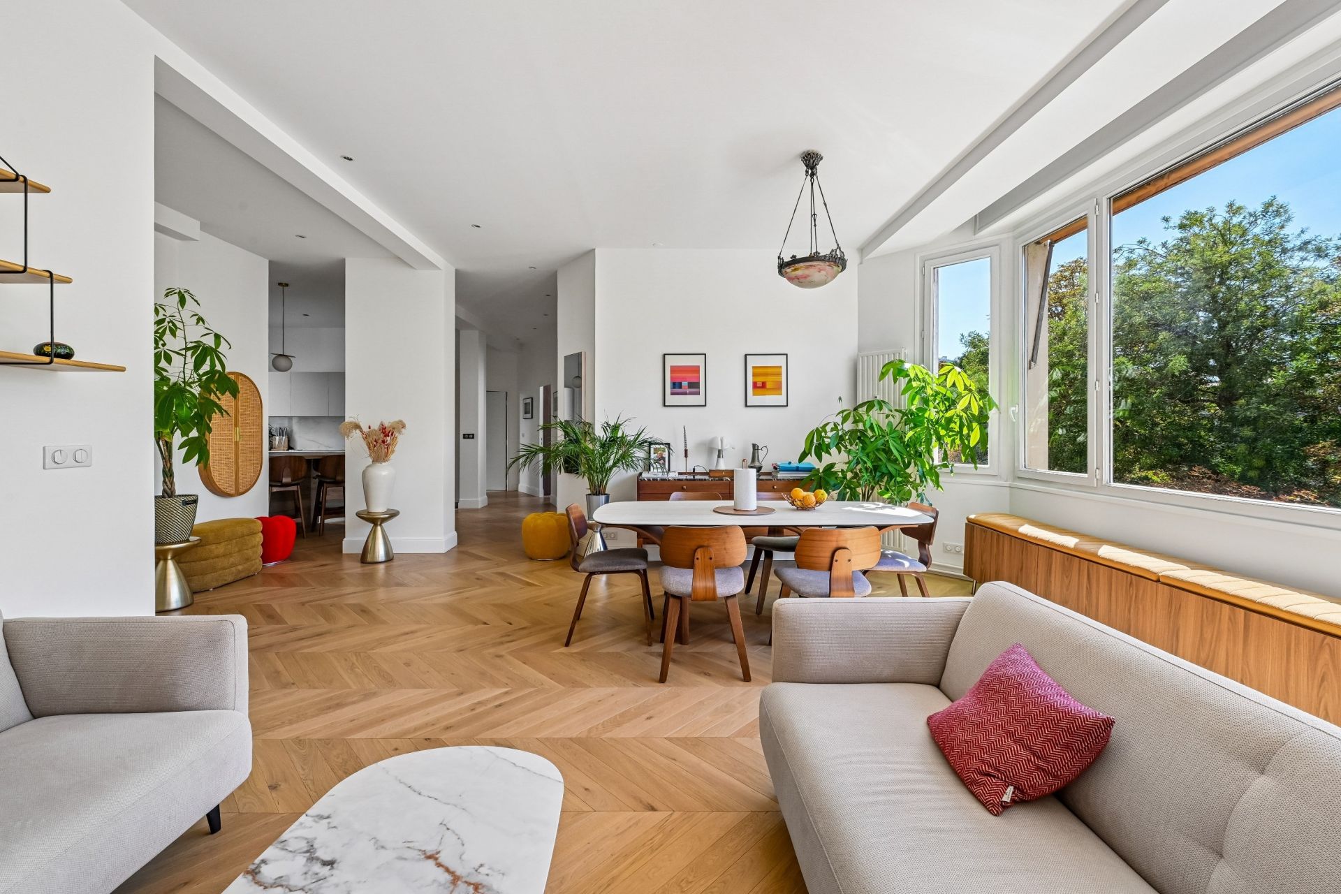 luxury apartment 3 Rooms for sale on PARIS (75016)