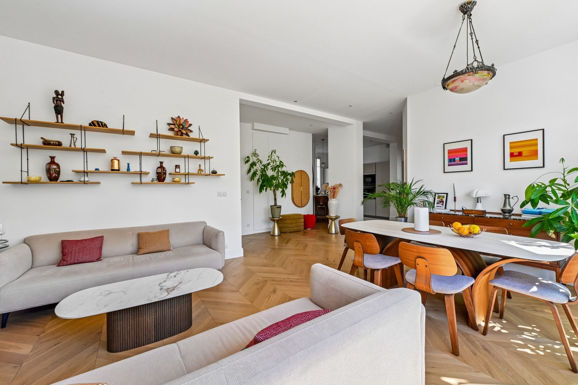 luxury apartment 3 Rooms for sale on PARIS (75016)