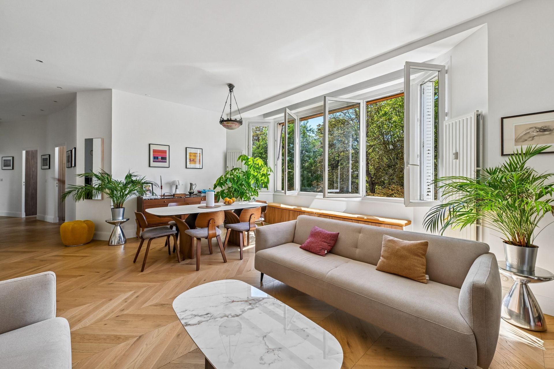 luxury apartment 3 Rooms for sale on PARIS (75016)