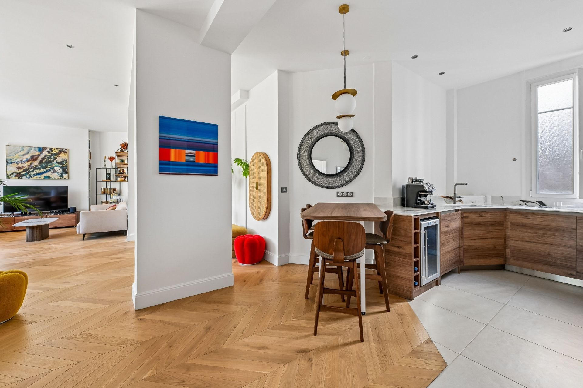luxury apartment 3 Rooms for sale on PARIS (75016)