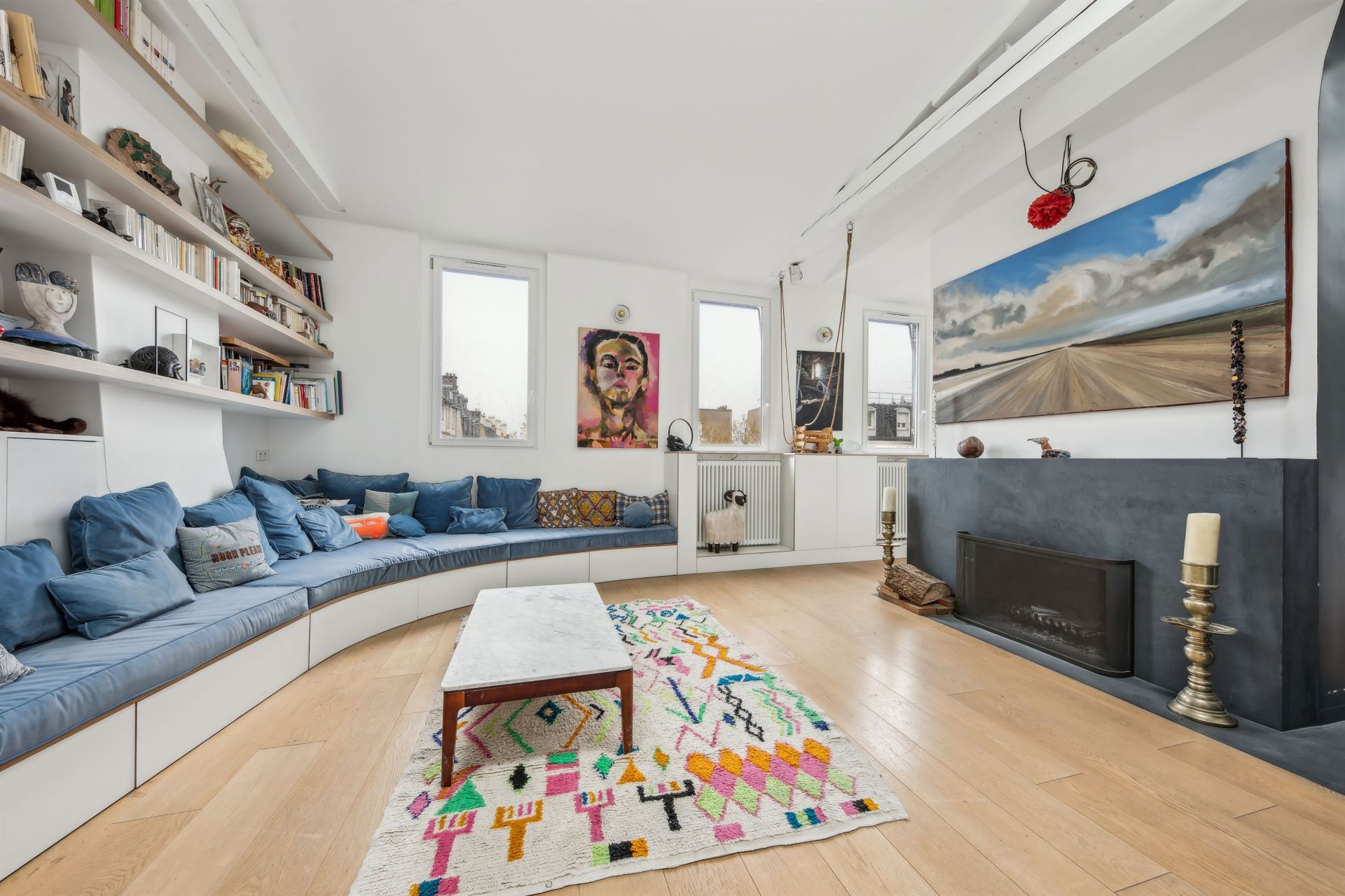 luxury apartment 5 Rooms for sale on PARIS (75017)