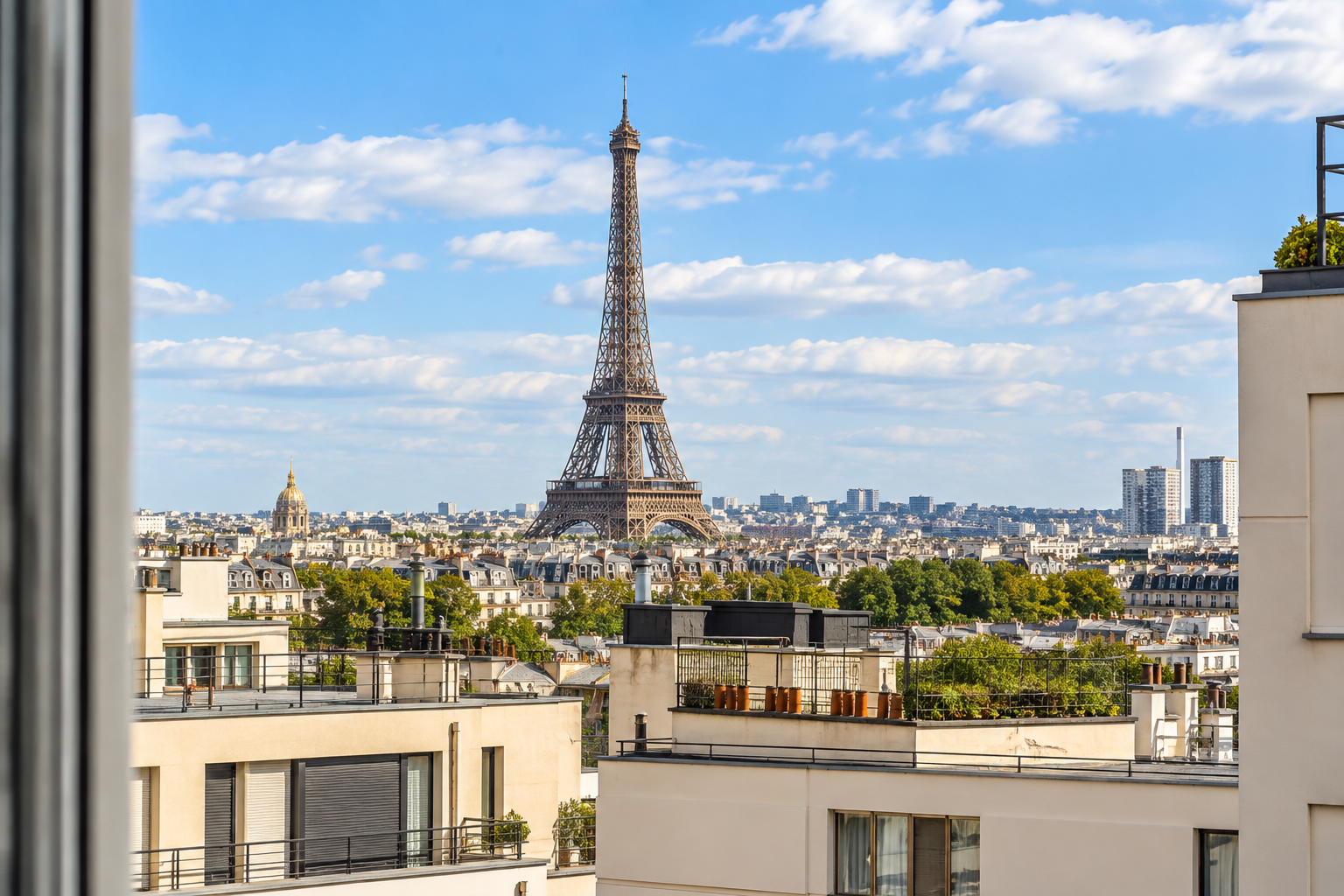 luxury apartment 4 Rooms for sale on PARIS (75016)