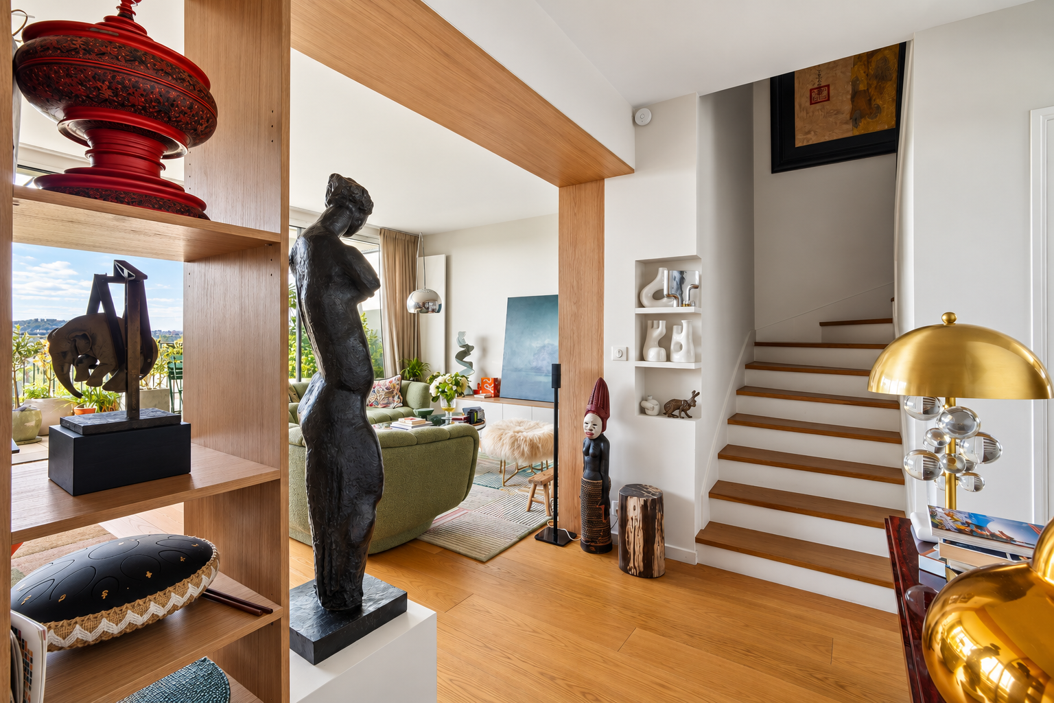 luxury apartment 4 Rooms for sale on PARIS (75016)