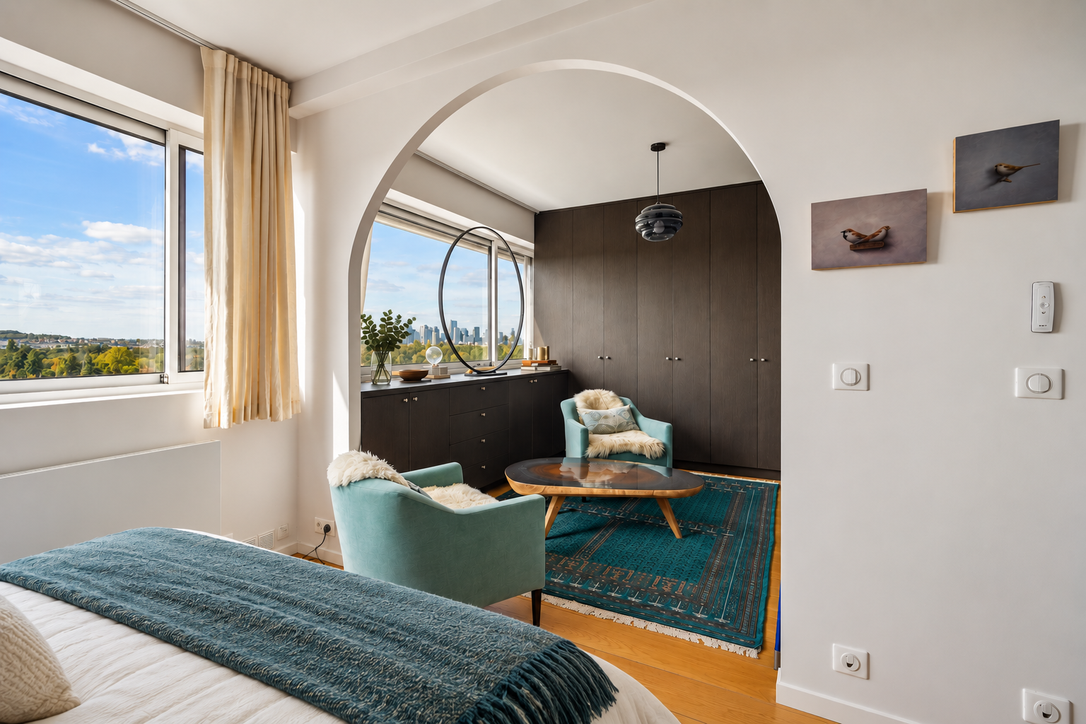 luxury apartment 4 Rooms for sale on PARIS (75016)