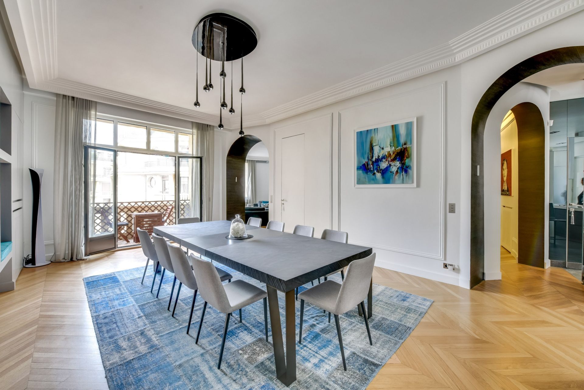 luxury apartment 6 Rooms for sale on PARIS (75016)