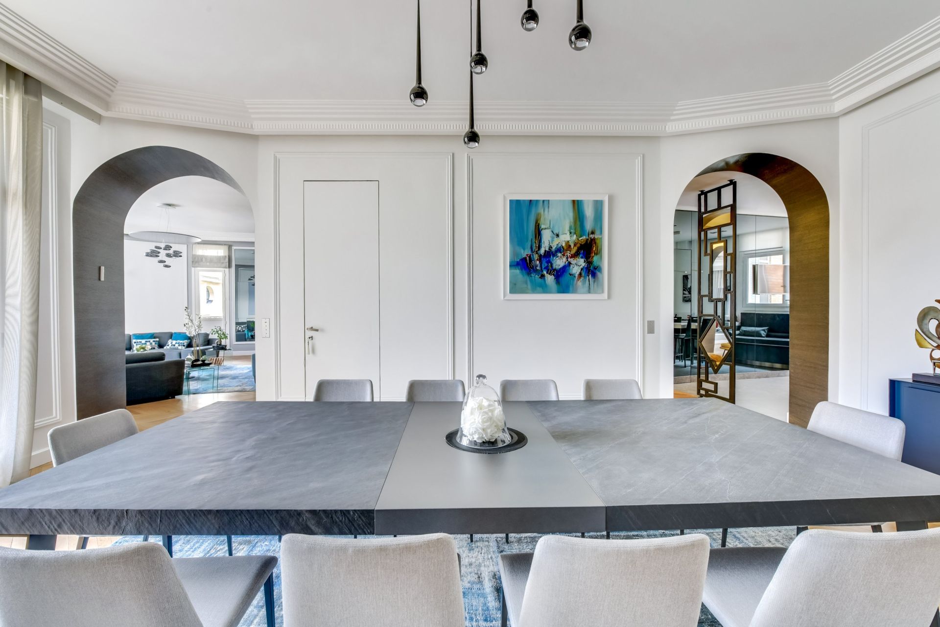 luxury apartment 6 Rooms for sale on PARIS (75016)