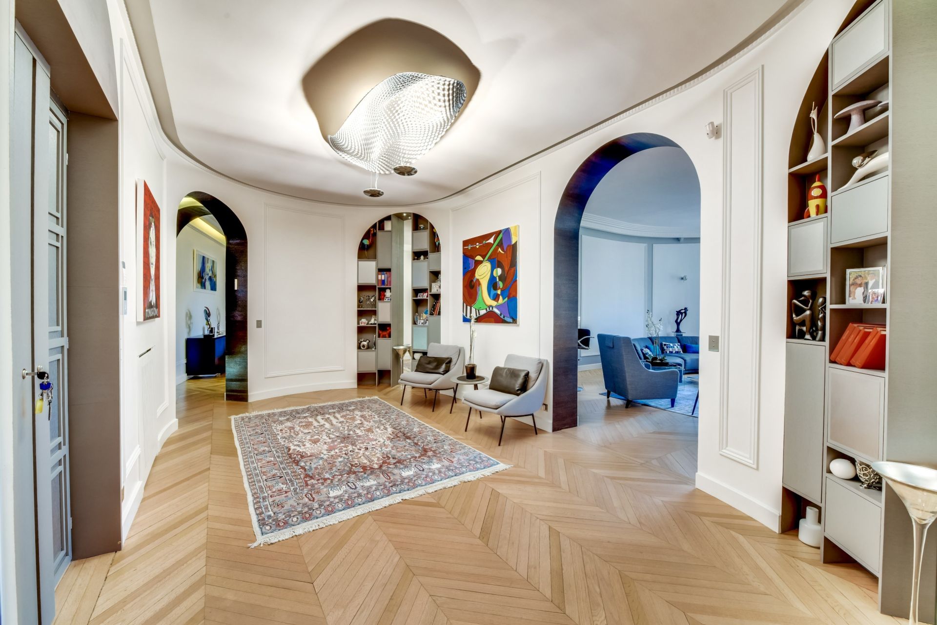 luxury apartment 6 Rooms for sale on PARIS (75016)