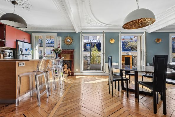 Vente Duplex de luxe Paris 7 6&nbsp;Pièces 160.84&nbsp;m²