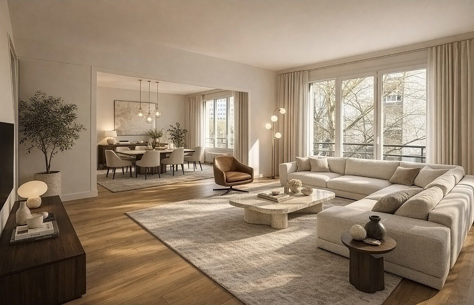 appartement de luxe 3 Pièces en vente sur PARIS (75016)