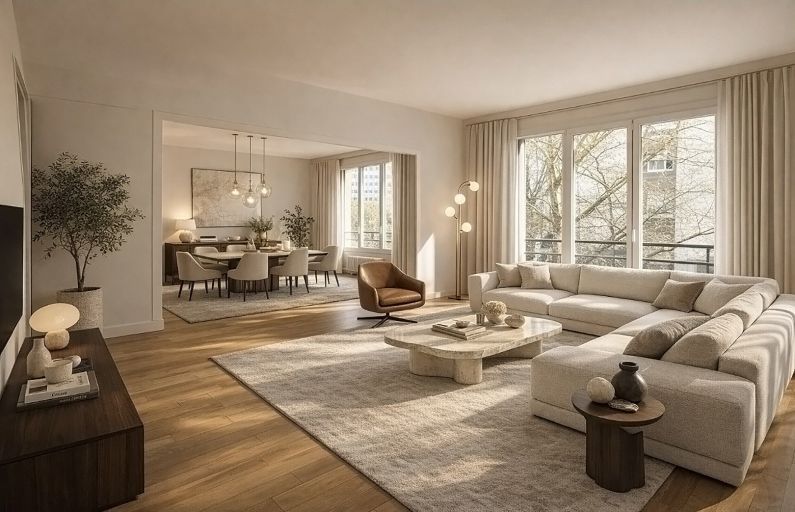 appartement de luxe 3 Pièces en vente sur PARIS (75016)