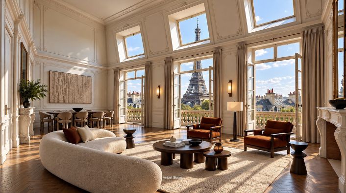 Sale Luxury duplex Paris 7 15&nbsp;Rooms 482&nbsp;m²