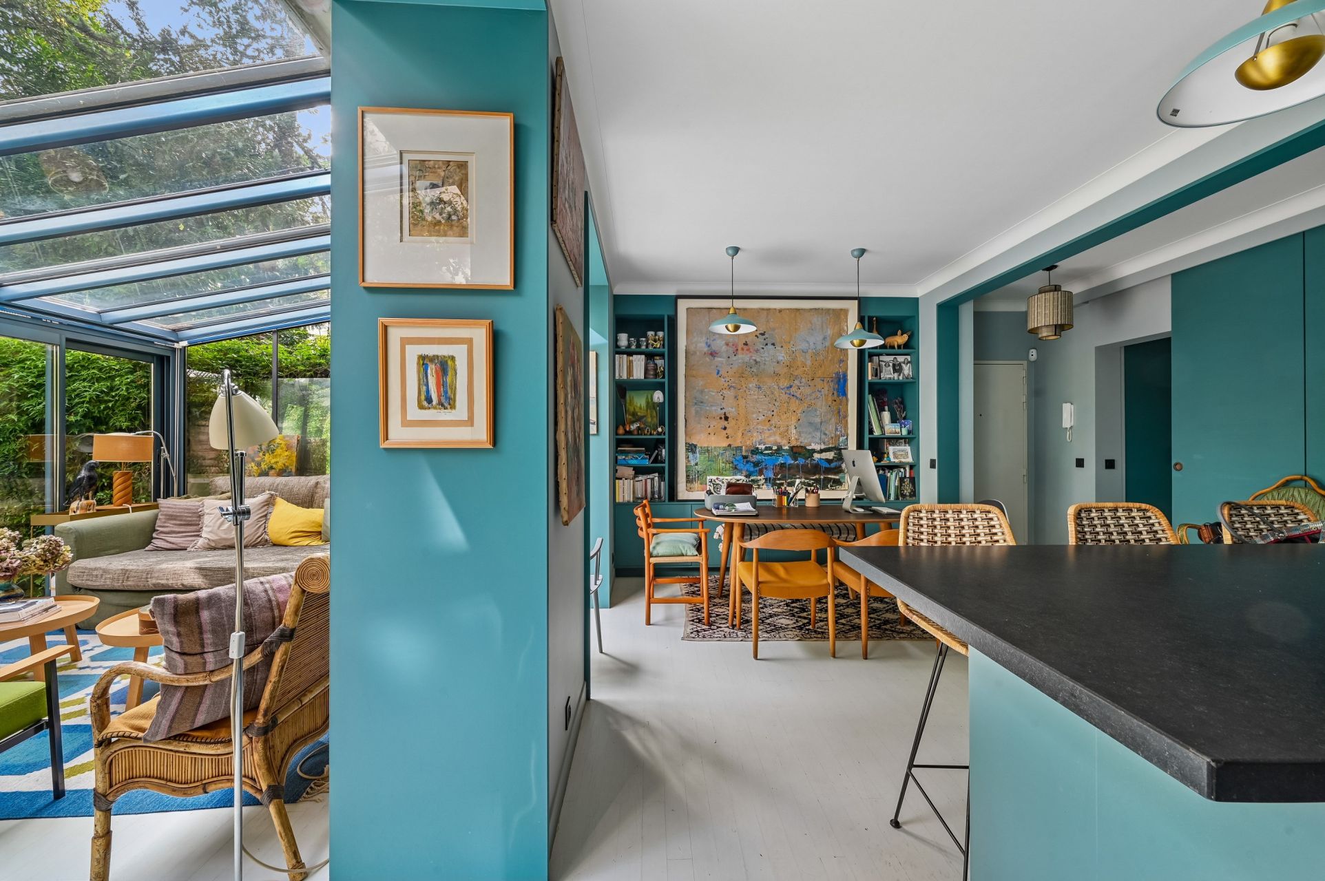 luxury apartment 4 Rooms for sale on PARIS (75016)