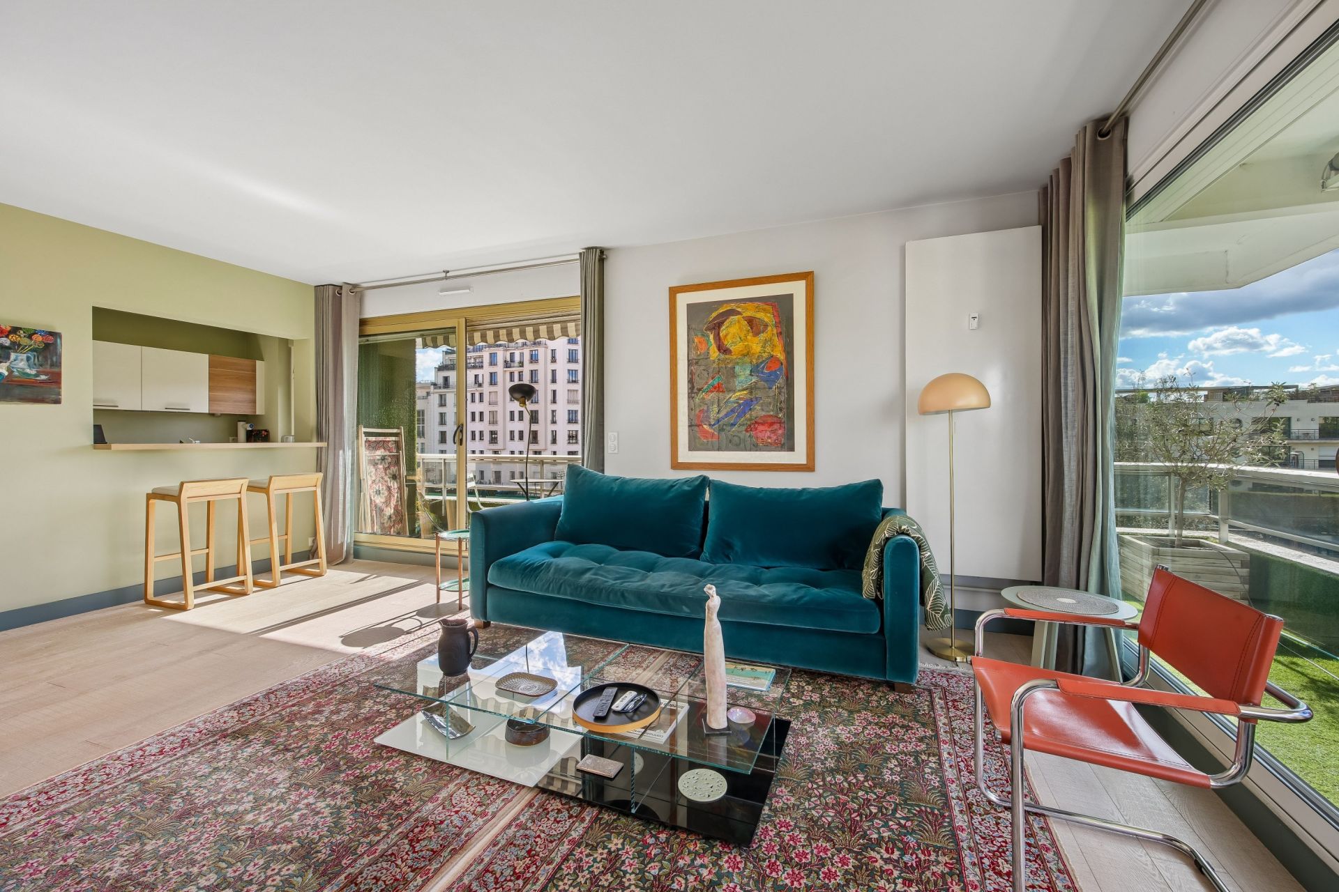 luxury apartment 3 Rooms for sale on BOULOGNE BILLANCOURT (92100)